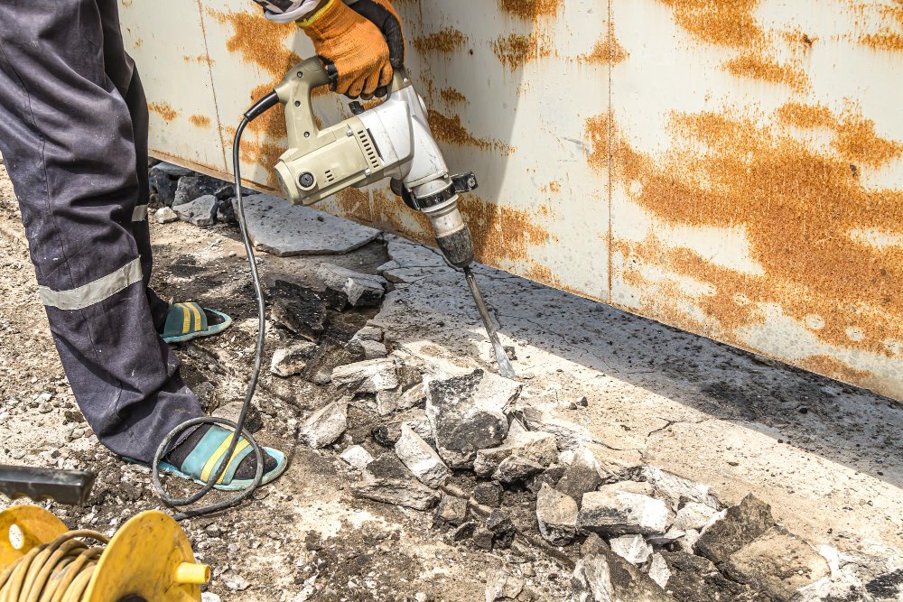Concrete demolition services in Oakville